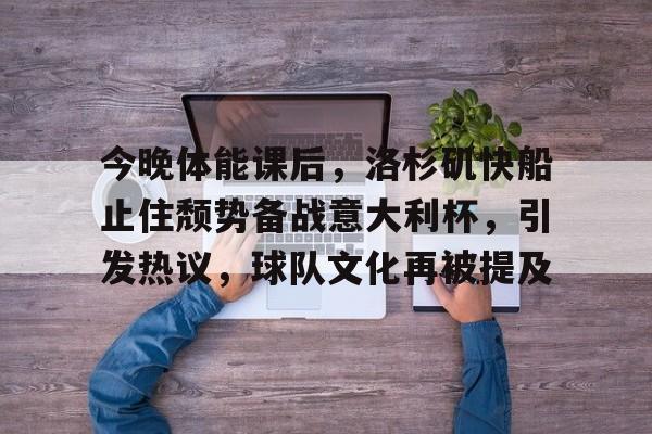 爱游戏APP-今晚体能课后,洛杉矶快船止住颓势备战意大利杯,引发热议,球队文化再被提及的简单介绍